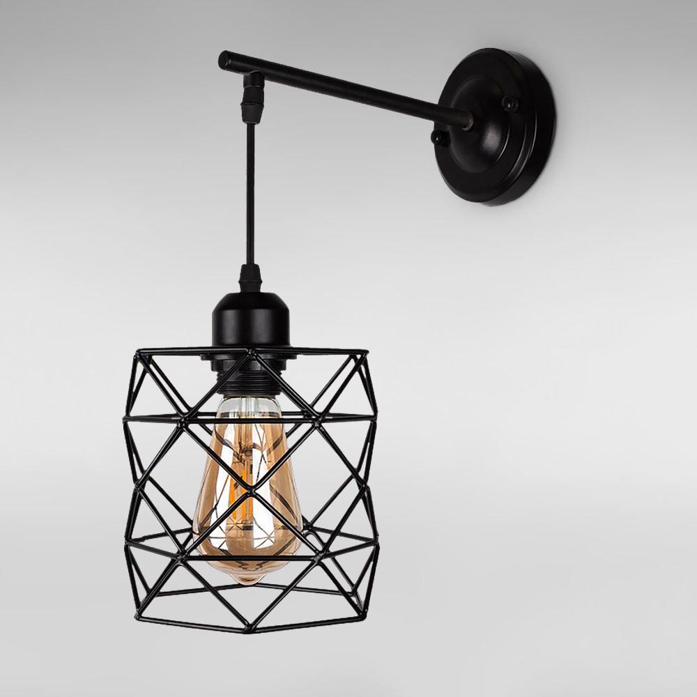 Светильник настенный Light House LS-18144F2-1 BK Черный