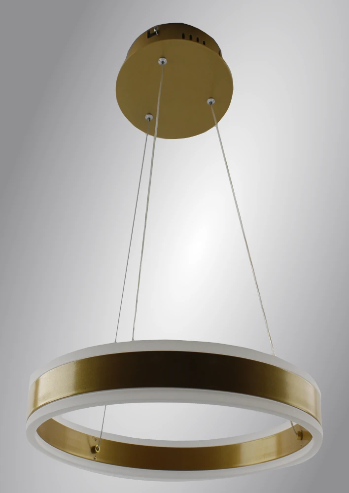 Люстра умная LED 64 Вт Золотой/Белый