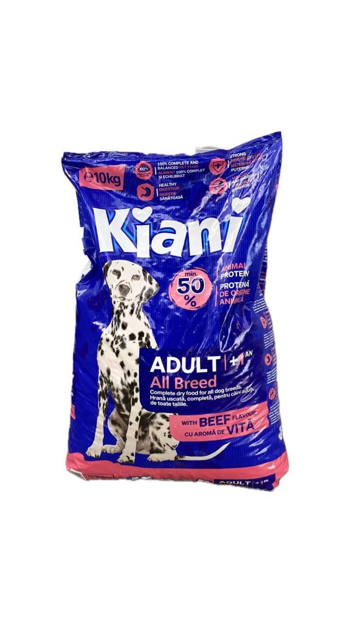 Сухий корм для собак Kiani з яловичиною 10 кг