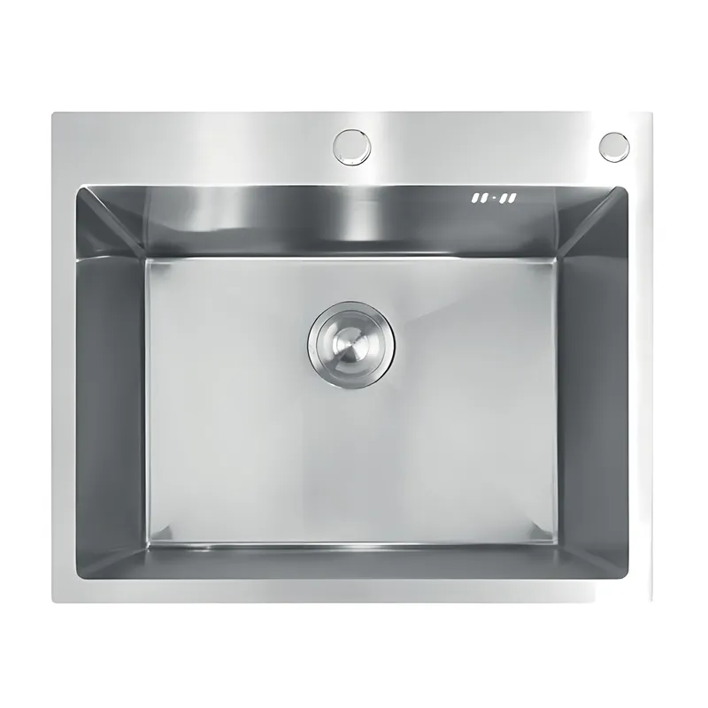 Мойка для кухни многофункциональная MIXXUS MH6050 Decor Nano прямоугольная нержавеющая сталь Серебристый (MI7043)