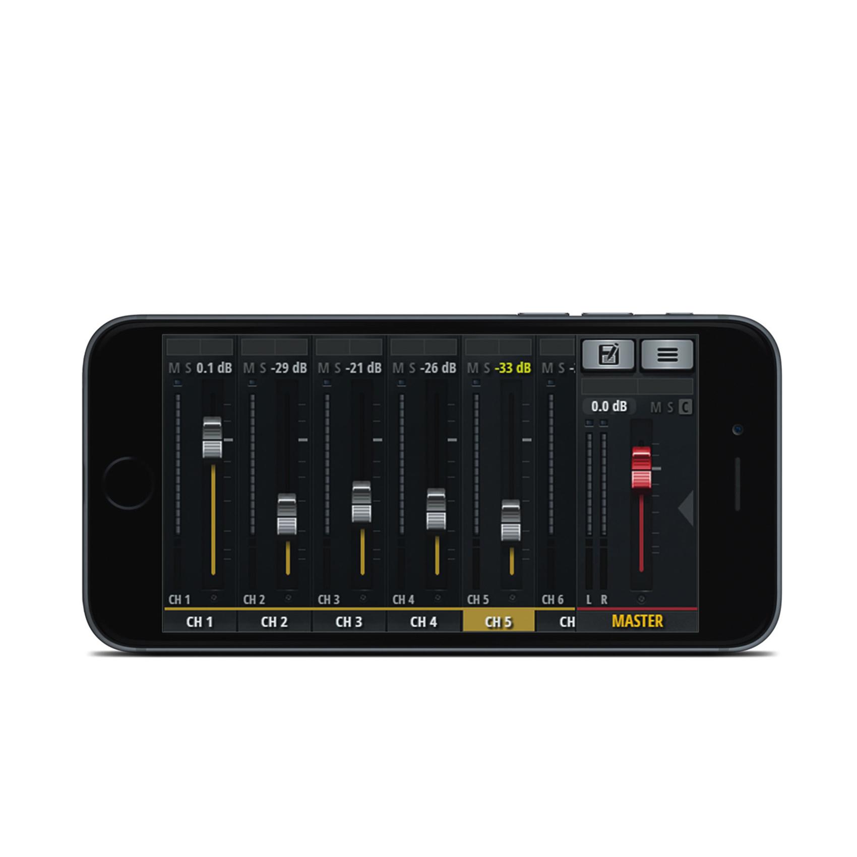 Цифровой микшерный пульт Soundcraft Ui12 - фото 8 Цифровой микшерный пульт Soundcraft Ui12 - фото 8