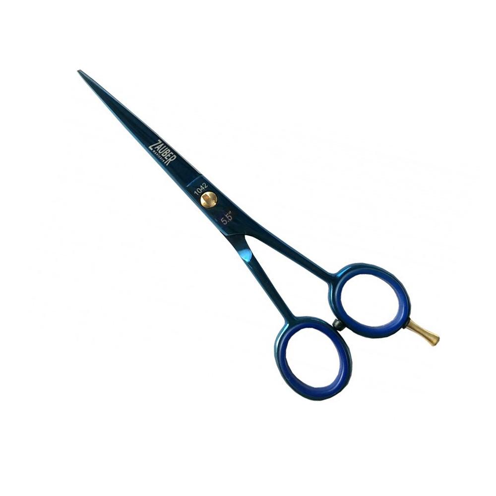 Ножницы парикмахерские Zauber-manicure Синий (1042-55)