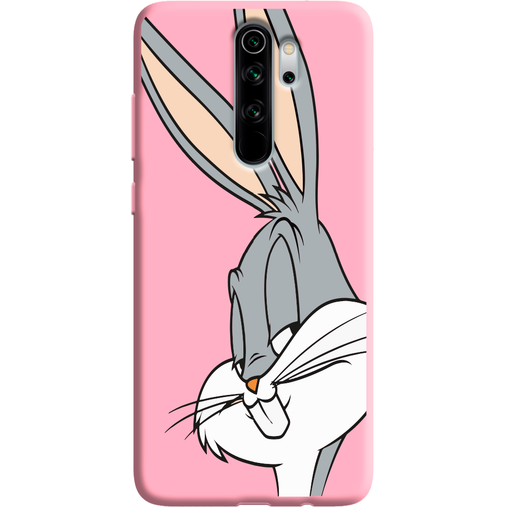 Чехол Boxface Xiaomi Redmi Note 8 Pro Lucky Rabbit Розовый силикон (38222-bk81-38668)