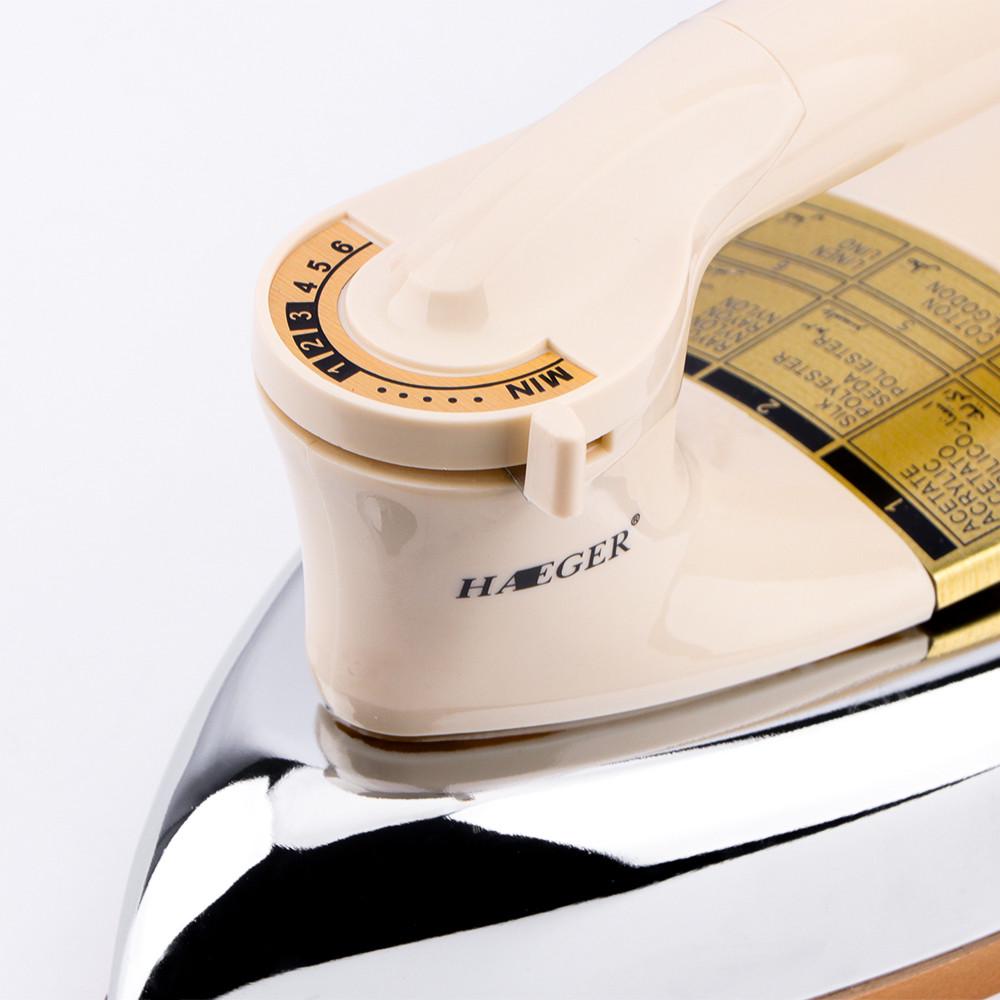 Профессиональный утюг Haeger HG-1107 1000 Вт (1552340640) - фото 3 Профессиональный утюг Haeger HG-1107 1000 Вт (1552340640) - фото 3