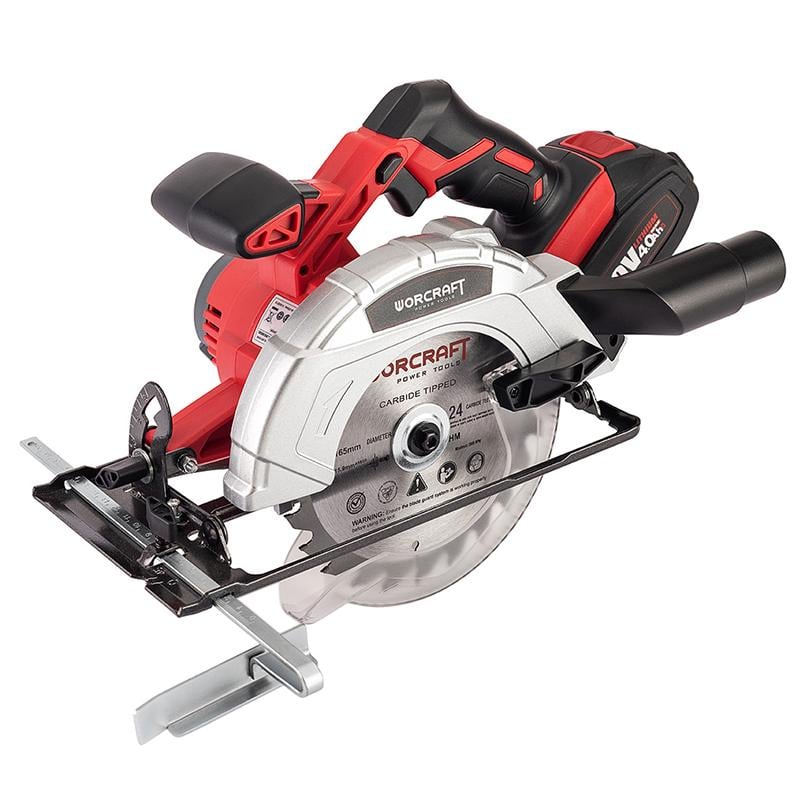 Дисковая пила аккумуляторная Worcraft CCS-S20Li без аккумулятора и зарядного диск 165мм (13010) - фото 5 Дисковая пила аккумуляторная Worcraft CCS-S20Li без аккумулятора и зарядного диск 165мм (13010) - фото 5