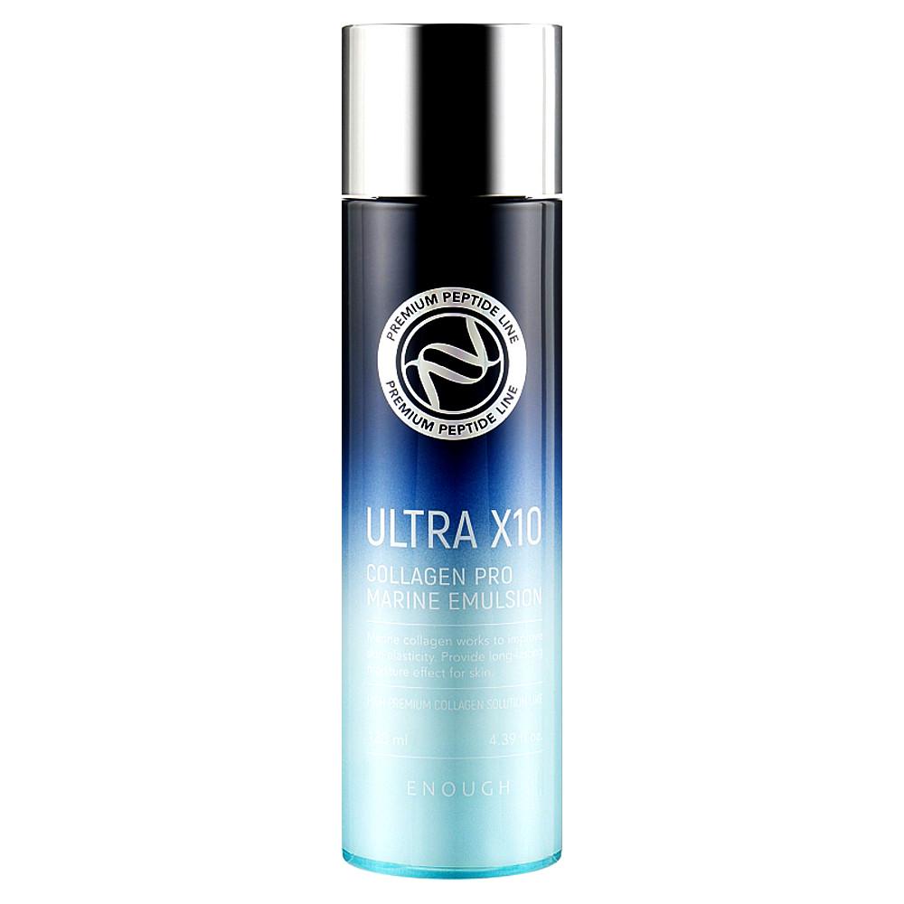 Эмульсия для лица омолаживающая Enough Ultra X10 Collagen Pro Marine Emulsion омолаживающая 130 мл (1485060517)