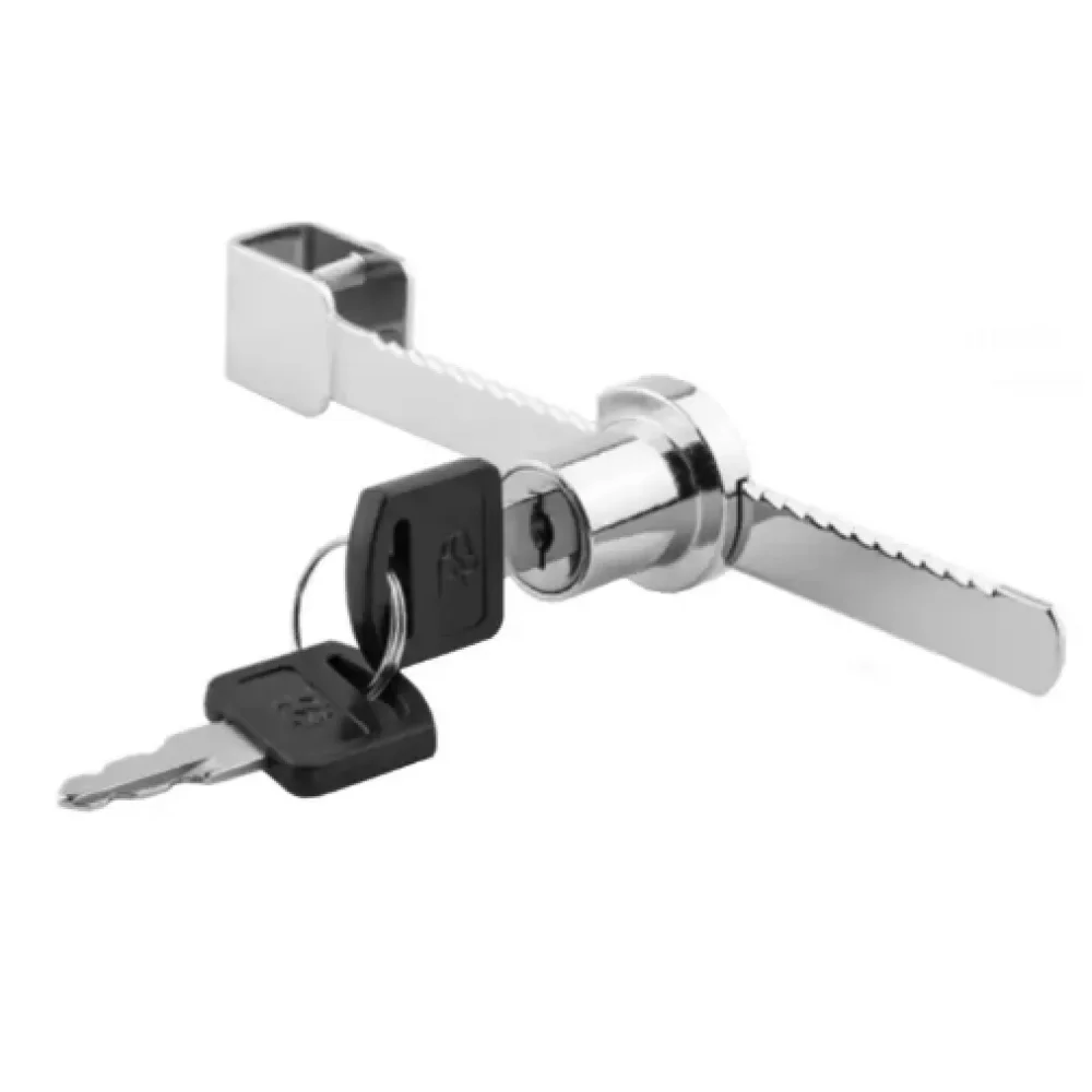 Меблевий замок Sigma 328 для розсувних скляних дверей Хром 2 ключі (ZM0610) Меблевий замок Sigma 328 для розсувних скляних дверей Хром 2 ключі (ZM0610)