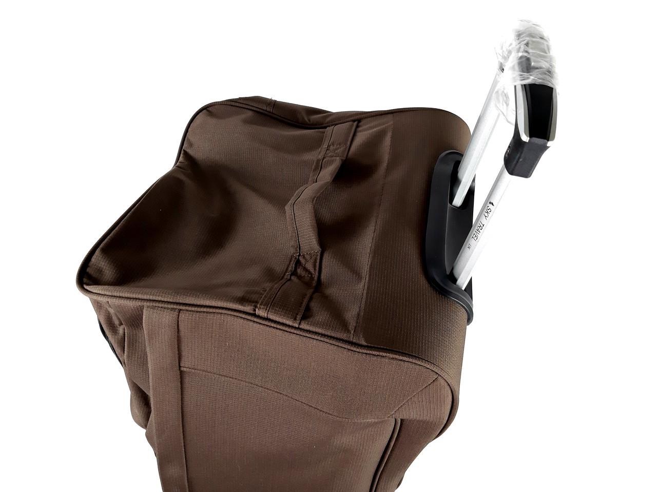 Сумка дорожня Sky Travel 62х31х28 см 60 л Коричневий (1053) - фото 8 Сумка дорожня Sky Travel 62х31х28 см 60 л Коричневий (1053) - фото 8