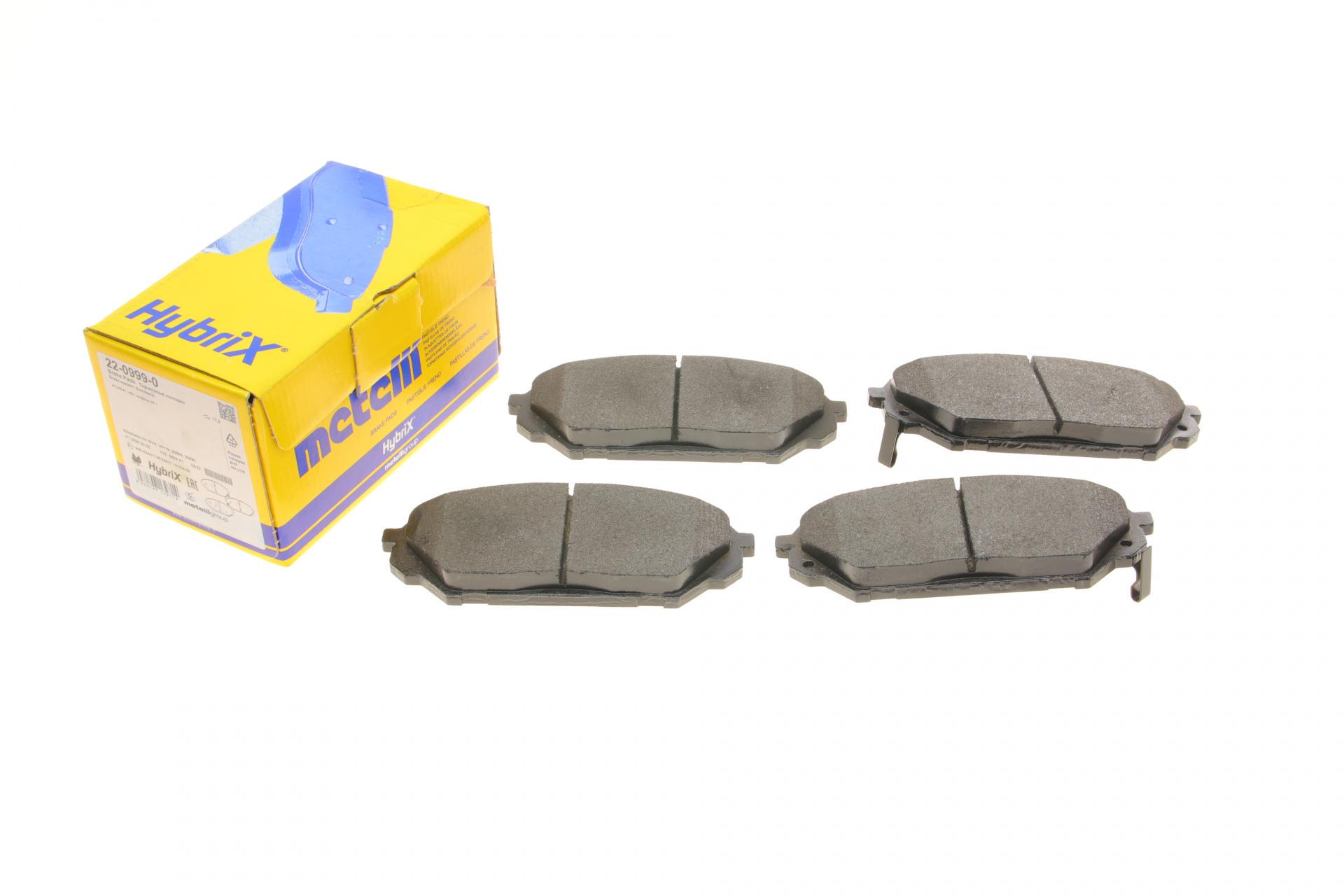 Колодки тормозные передние METELLI Hyundai ix55 08- (22-0999-0 METELLI) Колодки тормозные передние METELLI Hyundai ix55 08- (22-0999-0 METELLI)