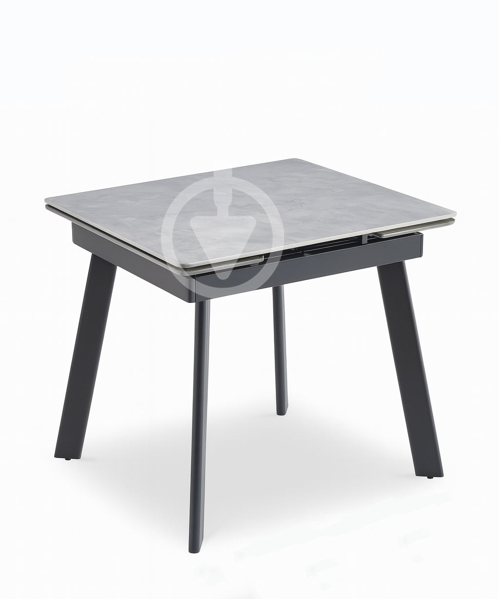 Стол кухонный раскладной прямоугольный AVVS Loft Керамика Элмвуд 90х75/140х75 см Вера Грей/Серый Стол кухонный раскладной прямоугольный AVVS Loft Керамика Элмвуд 90х75/140х75 см Вера Грей/Серый