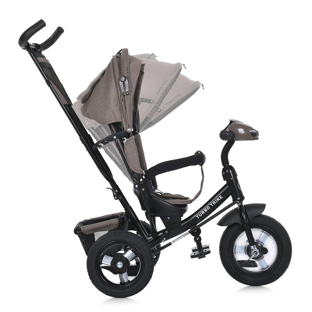 Дитячий велосипед триколісний Turbo Trike MT 1006 гумові колеса Коричневий (723274575) - фото 3 Дитячий велосипед триколісний Turbo Trike MT 1006 гумові колеса Коричневий (723274575) - фото 3