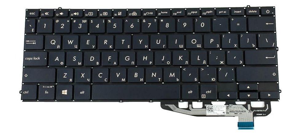 Клавіатура для ноутбука Asus BX391 BX391FA матова 0KNB0-2606RU00)