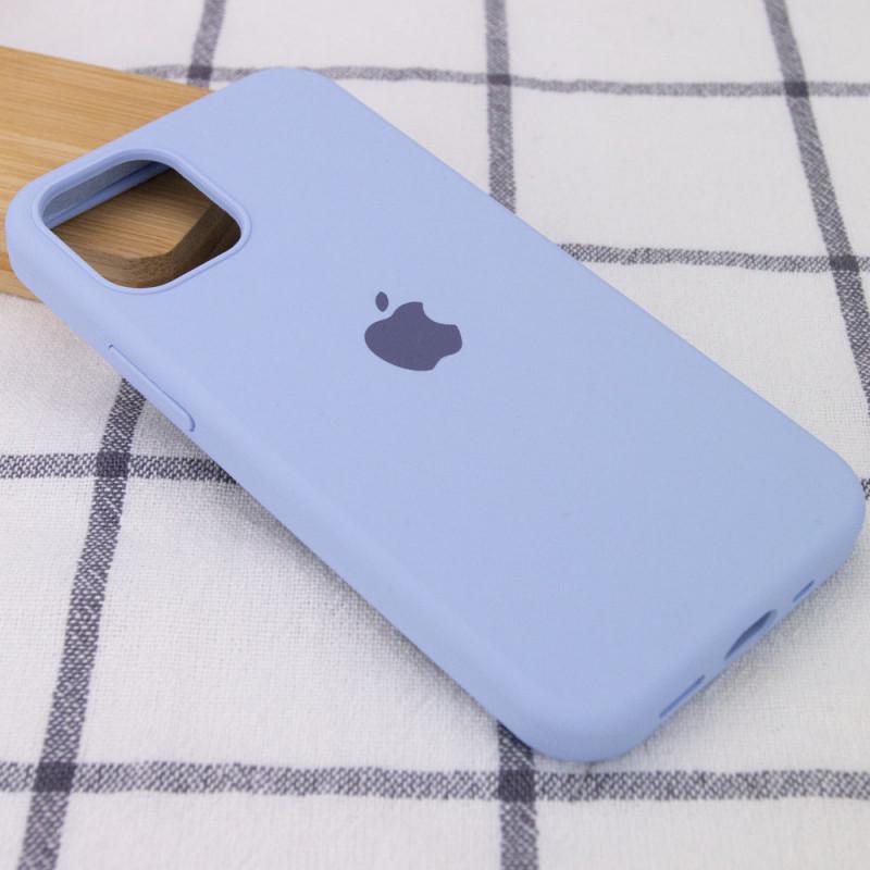 Силіконовий Чохол Накладка Silicone Case для iPhone 14 Plus Блакитний - фото 3