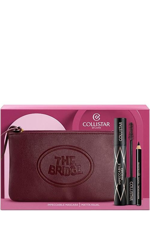 Подарунковий набір Collistar Mascara Infinito/Two-Phase Make-Up Removing Solution 35 мл/Professional Eye Pencil (31098) Подарунковий набір Collistar Mascara Infinito/Two-Phase Make-Up Removing Solution 35 мл/Professional Eye Pencil (31098)