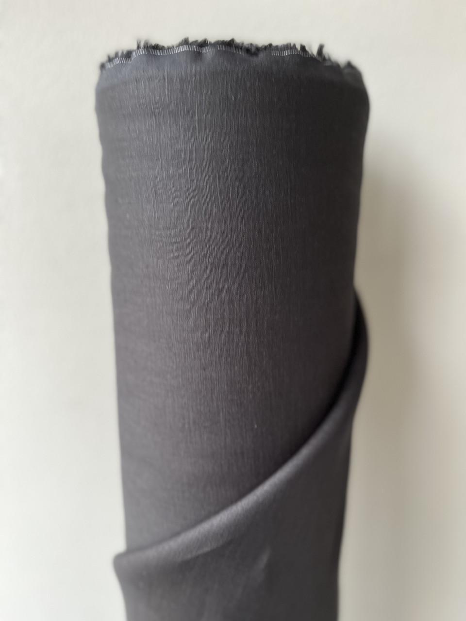 Ткань LINEN PLUS 100% лен натуральная 143 см 147/948 Черный