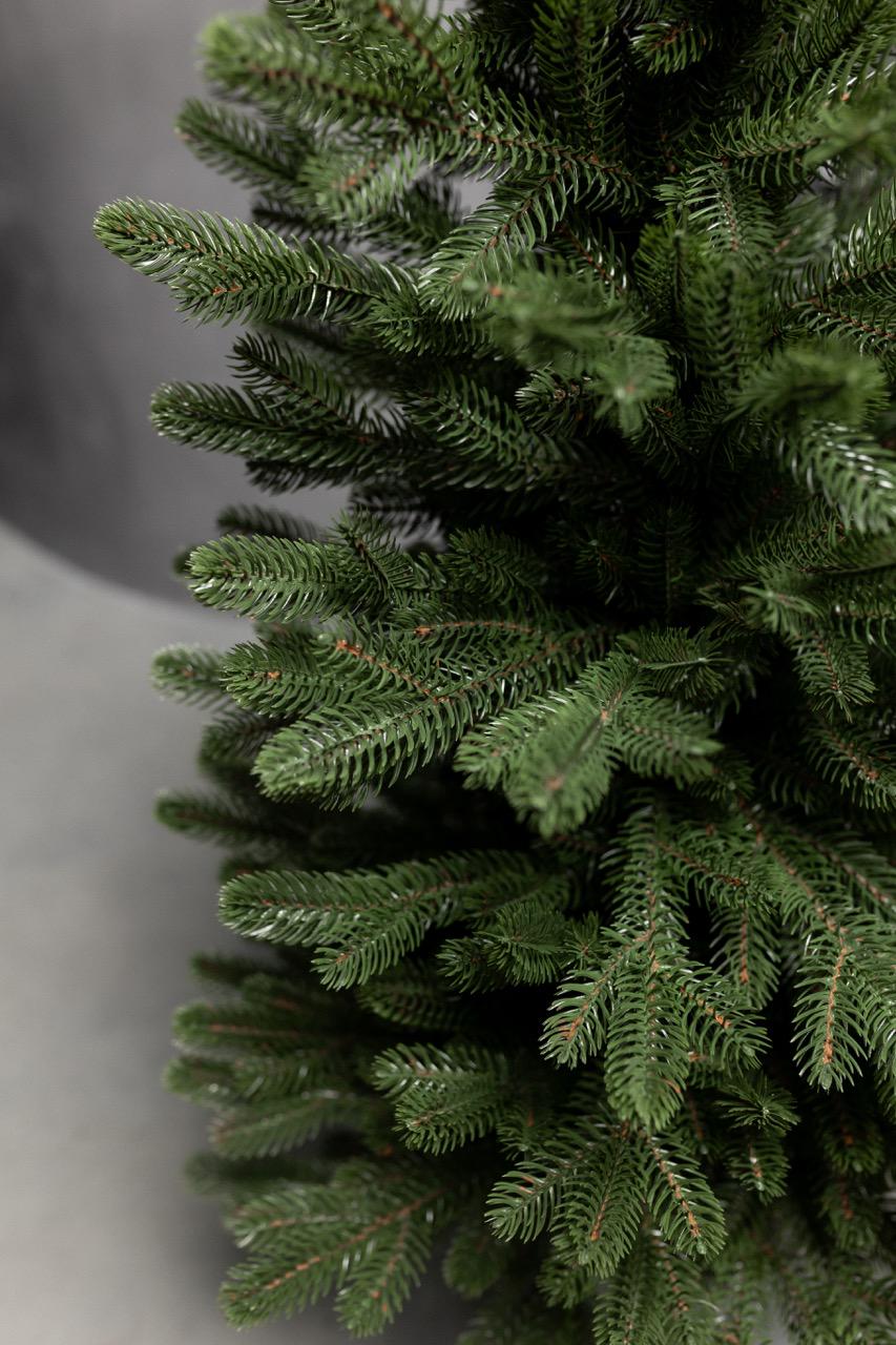 Ялинка штучна лита в коробці з горщиком 1,0 м Зелений - фото 4