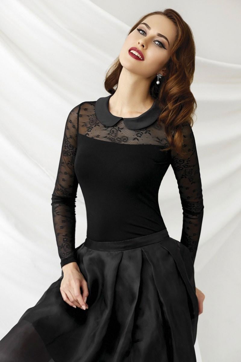 Блуза Anabel Arto р. 44/M Черный (66428)