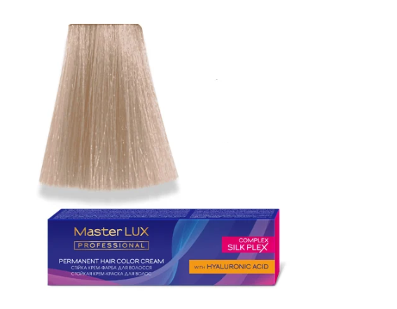 Крем-краска для волос стойкая Master LUX 12.17 специальный блонд 60 мл Пепелисто-коричневый