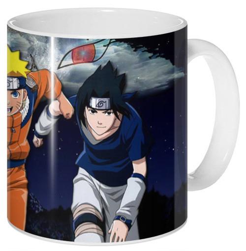 Чашка Gee! Наруто Naruto Бег Белый NA.02.052