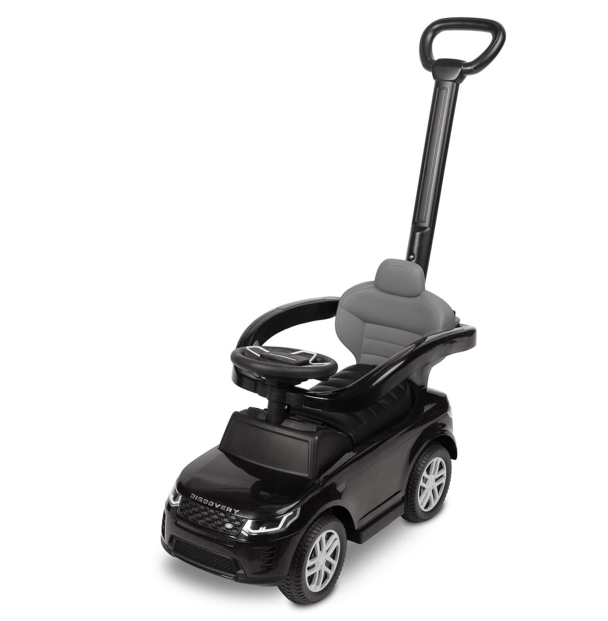 Машинка для катания Caretero Toyz LAND ROVER с родительской ручкой Black (2667453992)