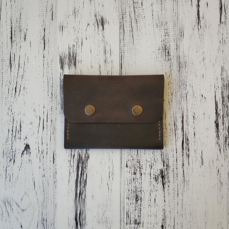 Кошелек кожаный Stedley Mini 1 Темно-коричневый (30640528)