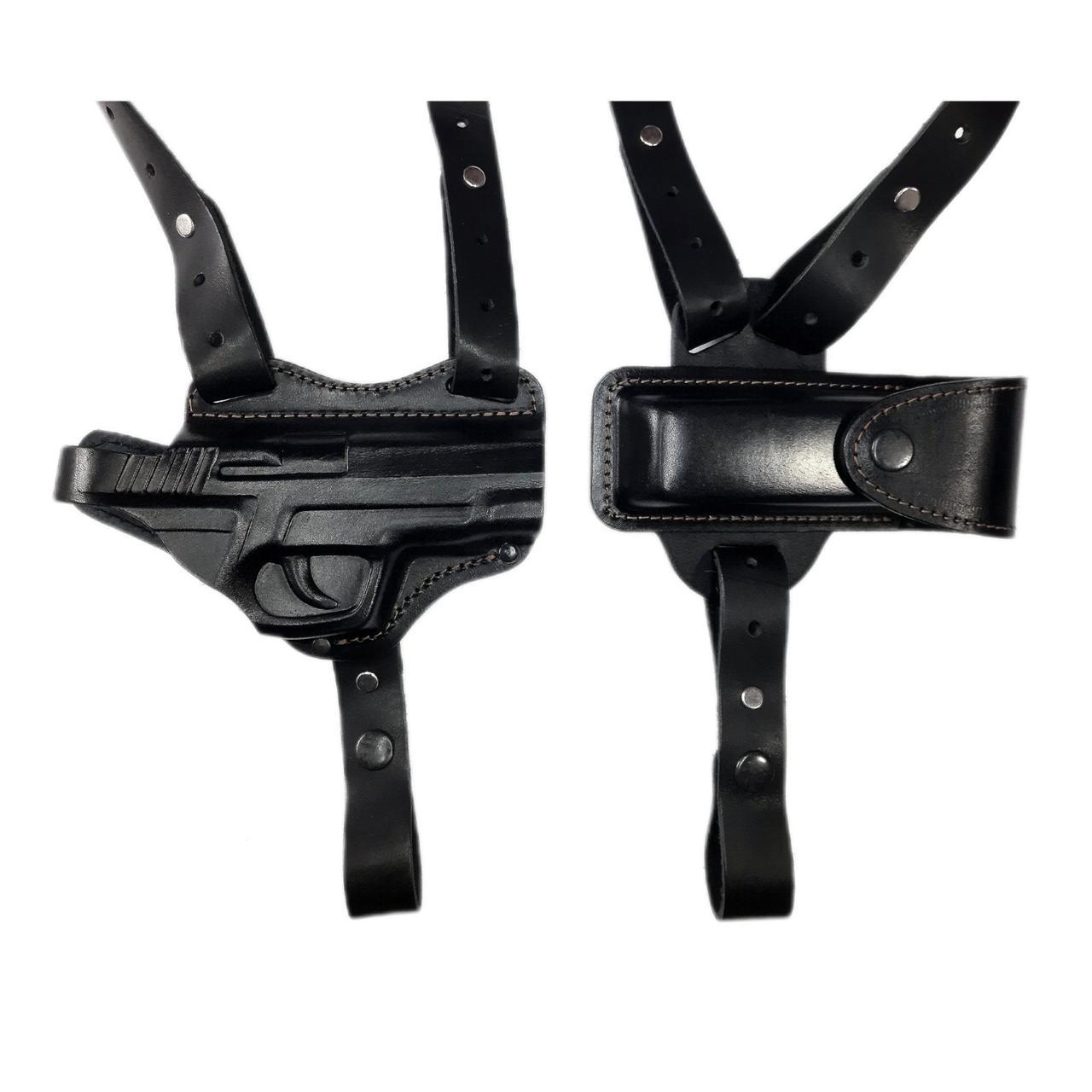 Кобура двухсторонняя Форт-12 формованная с чехлом под магазин (26068373) - фото 2 Кобура двухсторонняя Форт-12 формованная с чехлом под магазин (26068373) - фото 2