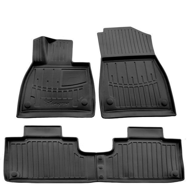 Килимки в салон з бортами Stingray для Mercedes Benz X296 EQS SUV 2022- рр. (5012164)
