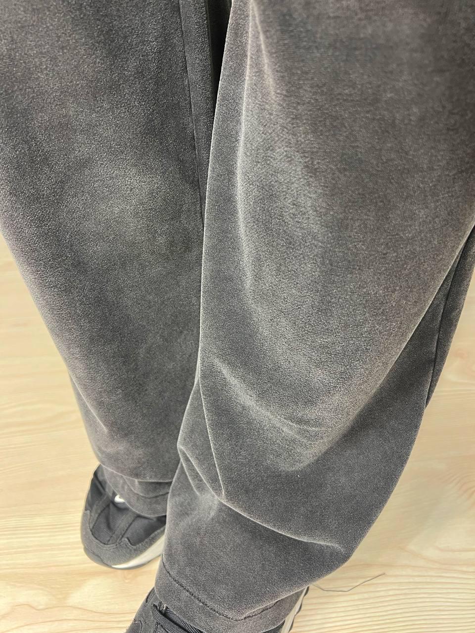 Брюки женские Yimeite 512 палаццо широкие трикотажные вареные тай-дай талия на резинке р. 29 Черный (3890) - фото 10 Брюки женские Yimeite 512 палаццо широкие трикотажные вареные тай-дай талия на резинке р. 29 Черный (3890) - фото 10