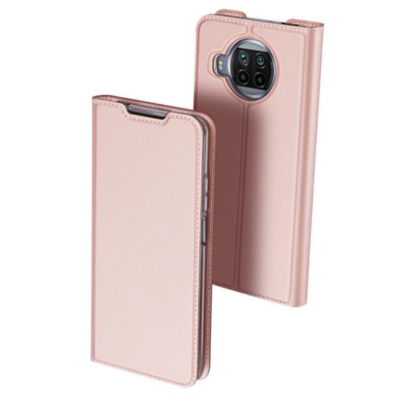 Чехол-книжка Dux Ducis с карманом для Xiaomi Redmi Note 9 Pro 5G Rose Gold (160258) - фото 2