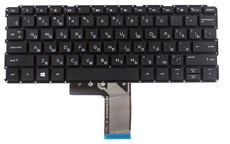 Клавиатура для ноутбука HP Pavilion 10Z-f матовая (758644-251)