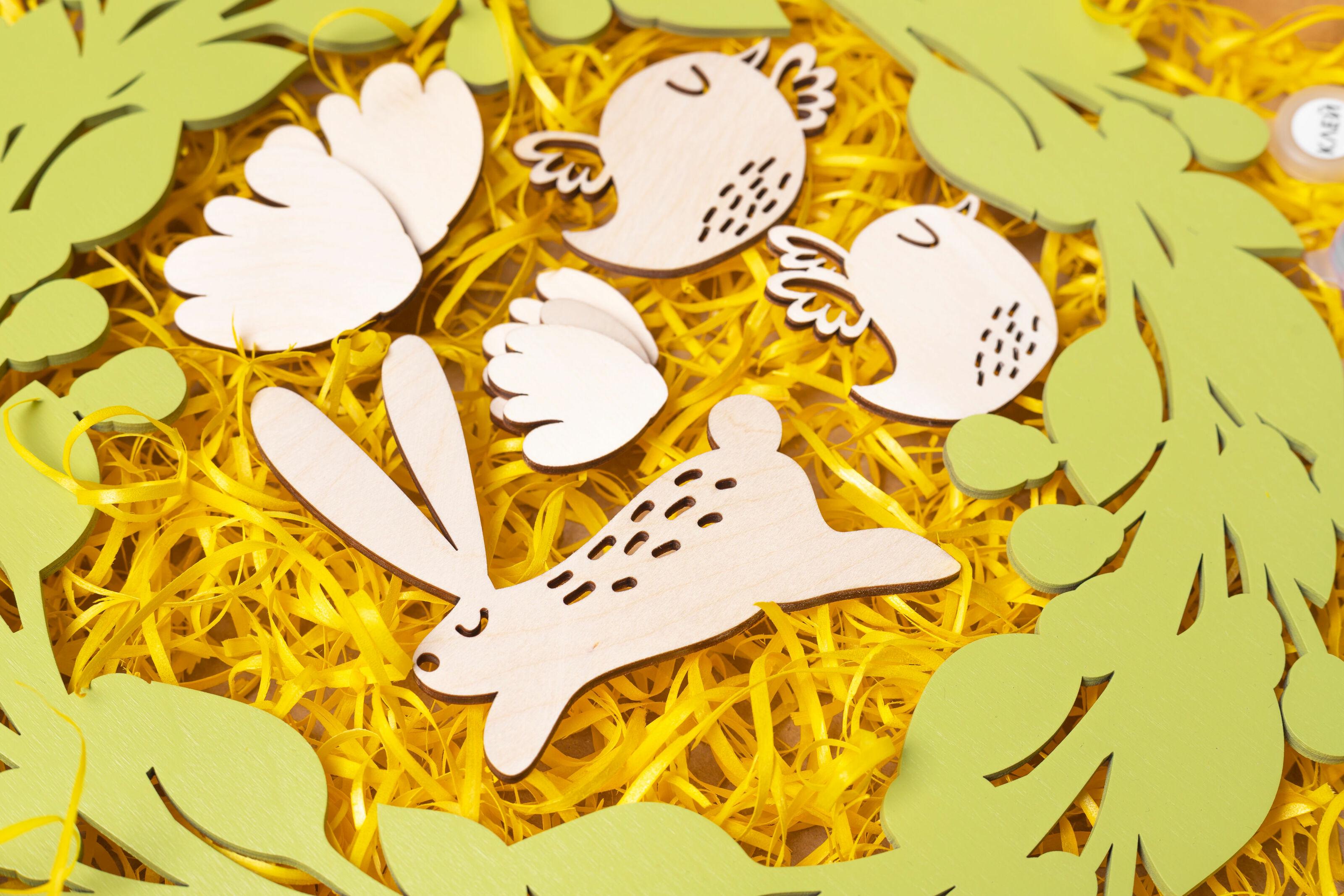 Декоративный венок-раскраска А мы в рощу ходили (10076476) - фото 4 Декоративный венок-раскраска А мы в рощу ходили (10076476) - фото 4