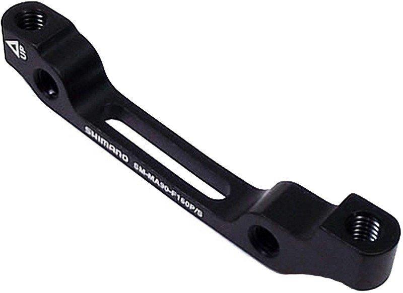 Адаптер для дисковых тормозов SM-MA90-F160P/S передний ротор Ø 160 мм International Standard (SMMA90F160PS)