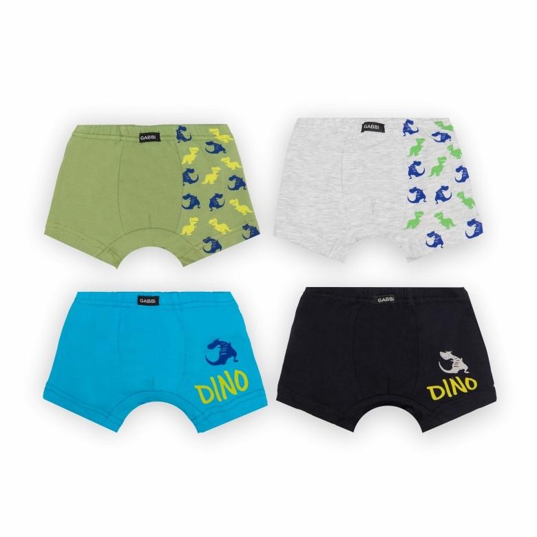 Трусы-шорты детские хлопковые для мальчика Gabbi SHM-22-2 4 шт. 92-98 см (13425)