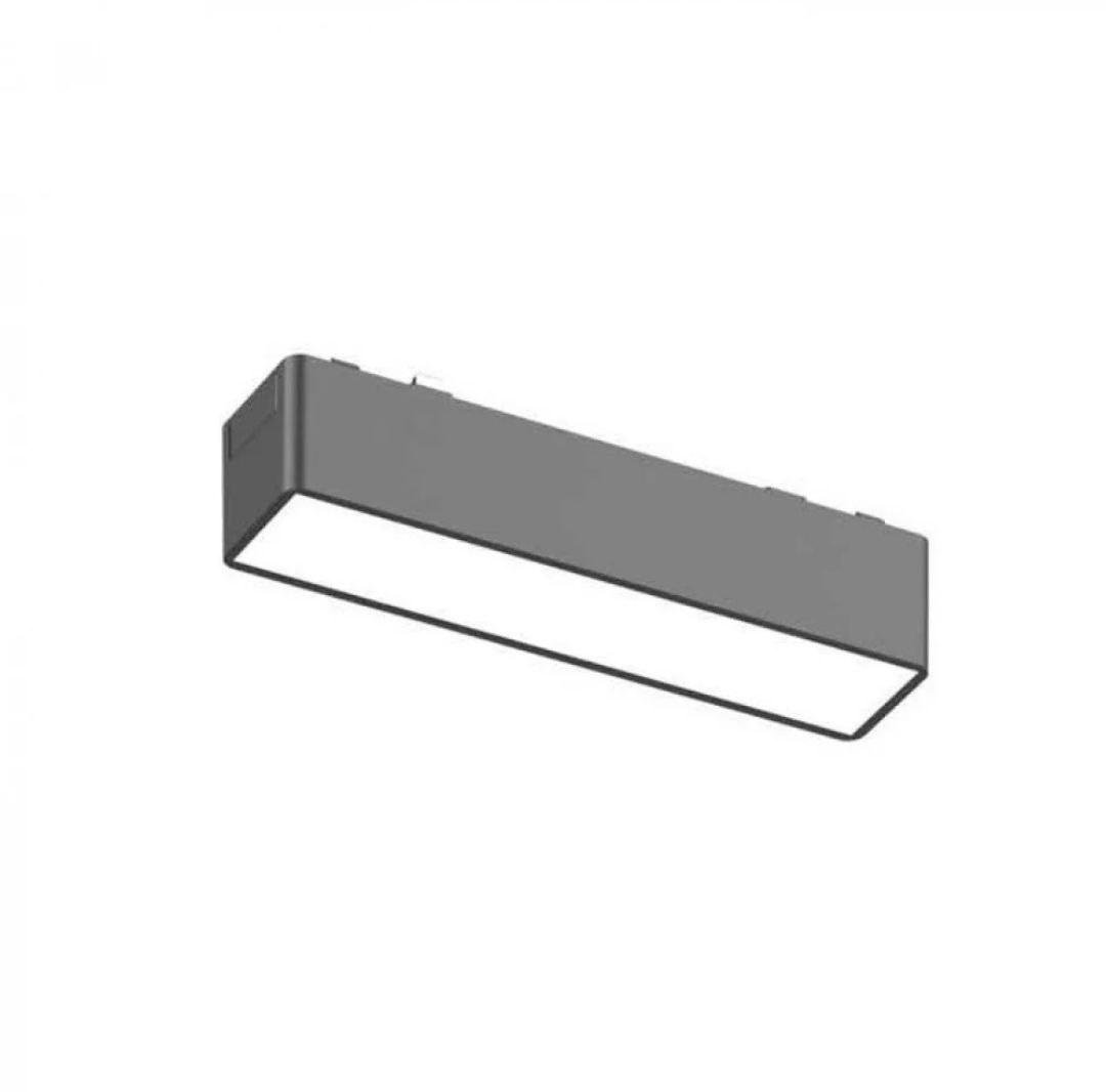 Светильник трековый МТ26-6F на ультратонкую магнитную шину 6 W 4000 К L 122 Черный (34096)