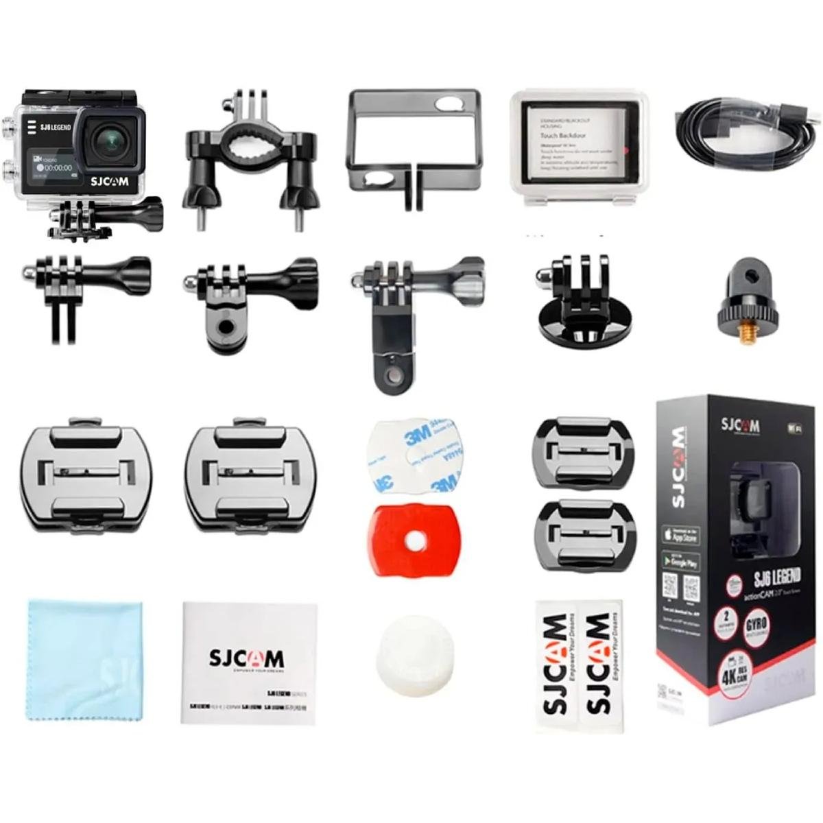 Екшн-камера SJCAM SJ6 legend 3840x2160 4K 1000 mAh Black (6972476166112) - фото 6 Екшн-камера SJCAM SJ6 legend 3840x2160 4K 1000 mAh Black (6972476166112) - фото 6