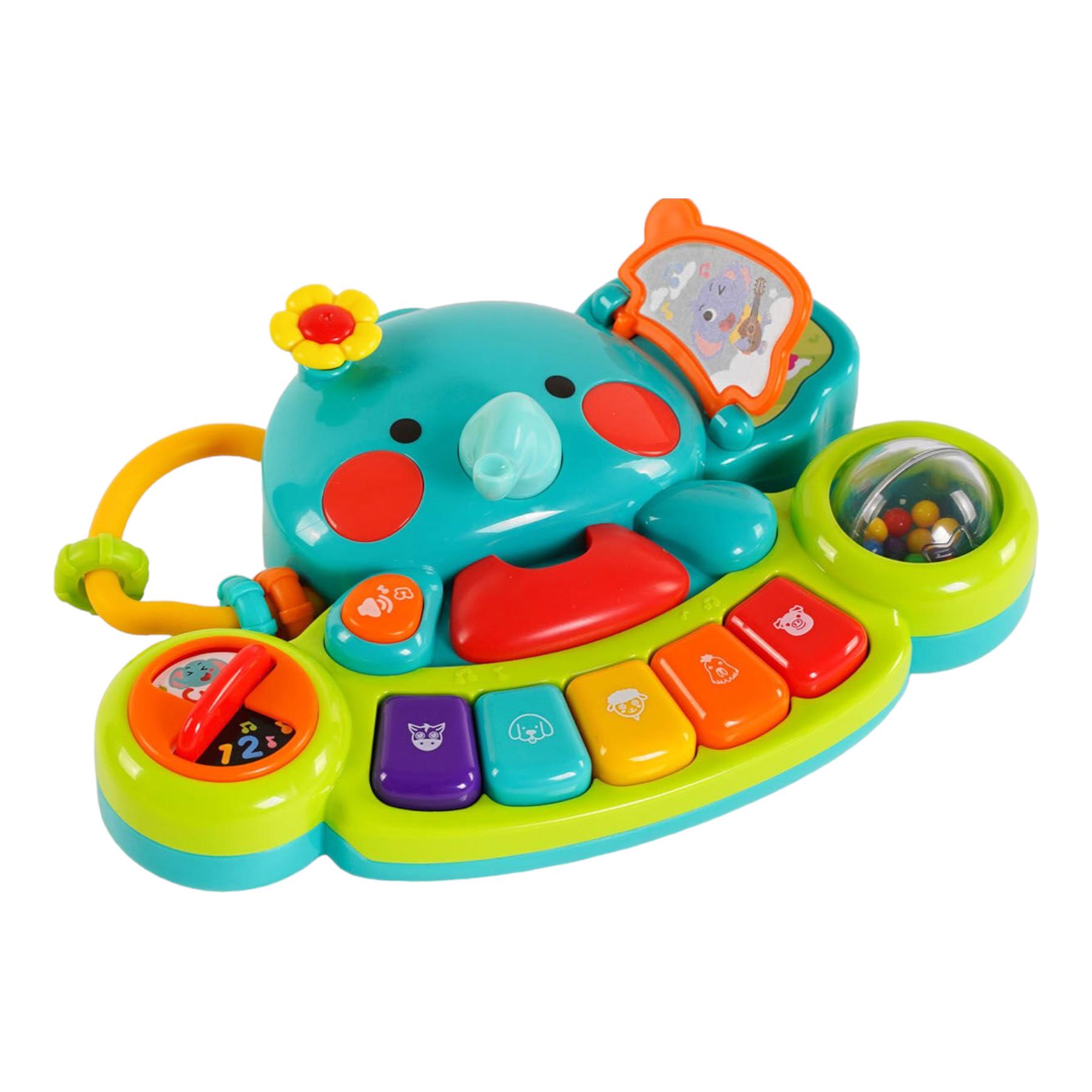 Музыкальное пианино WToys Слоник укр. (111473)