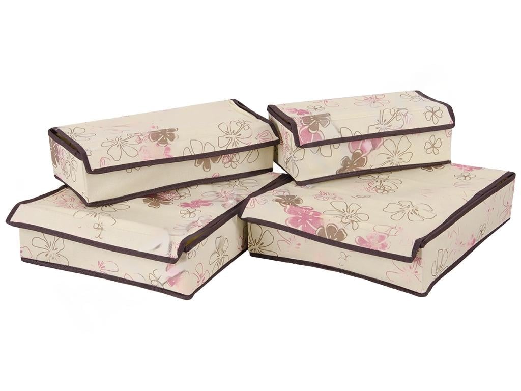 Коробка для хранения белья Stenson TD00546 4 шт. (10920951)