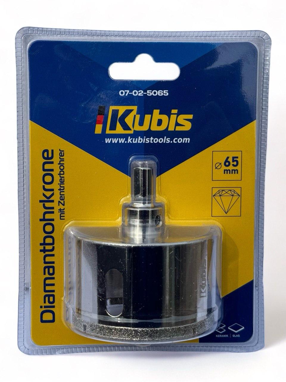 Сверло корончатое алмазное Kubis Vacuum Brazed 65 (07-02-5065) Сверло корончатое алмазное Kubis Vacuum Brazed 65 (07-02-5065)