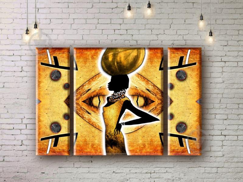 Модульная картина акрилом Африка ArtStar MHM17_3_057 размер 70 х 110 см