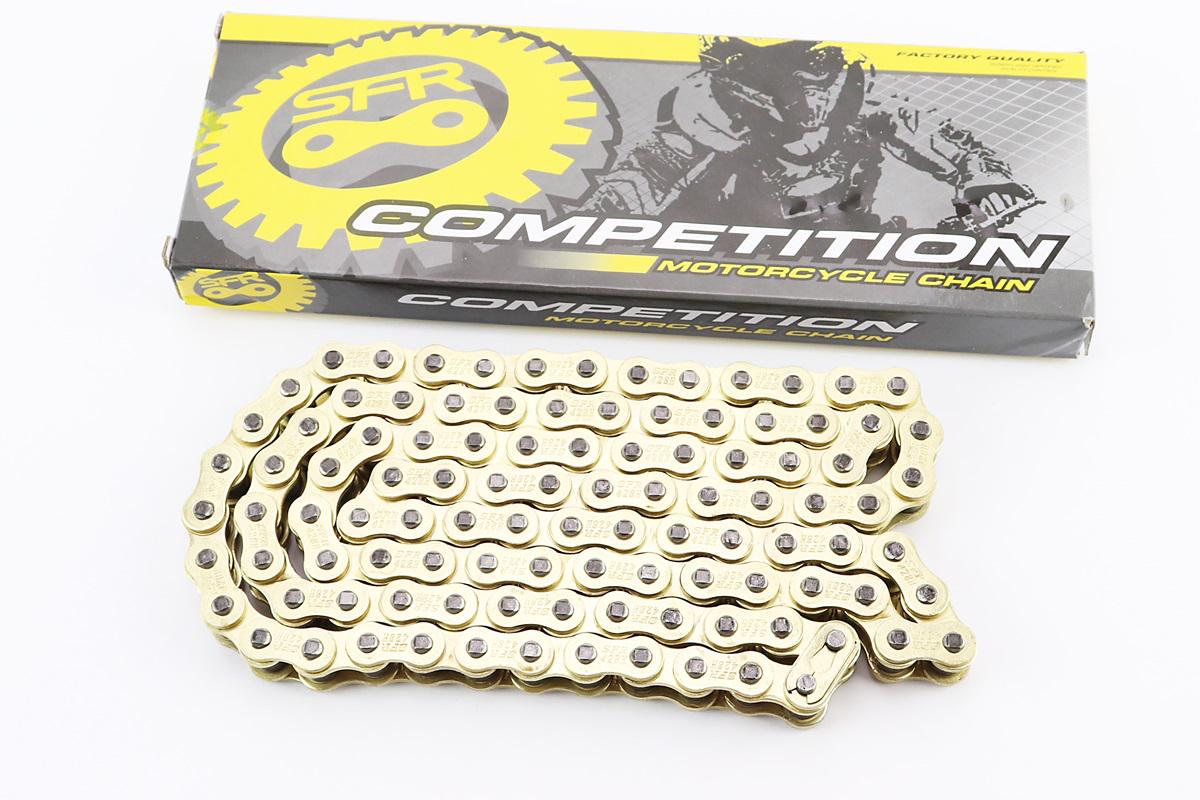 Ланцюг приводу колеса до мотоцикла Viper-125-150J 428H 104 ланки Gold (324482)