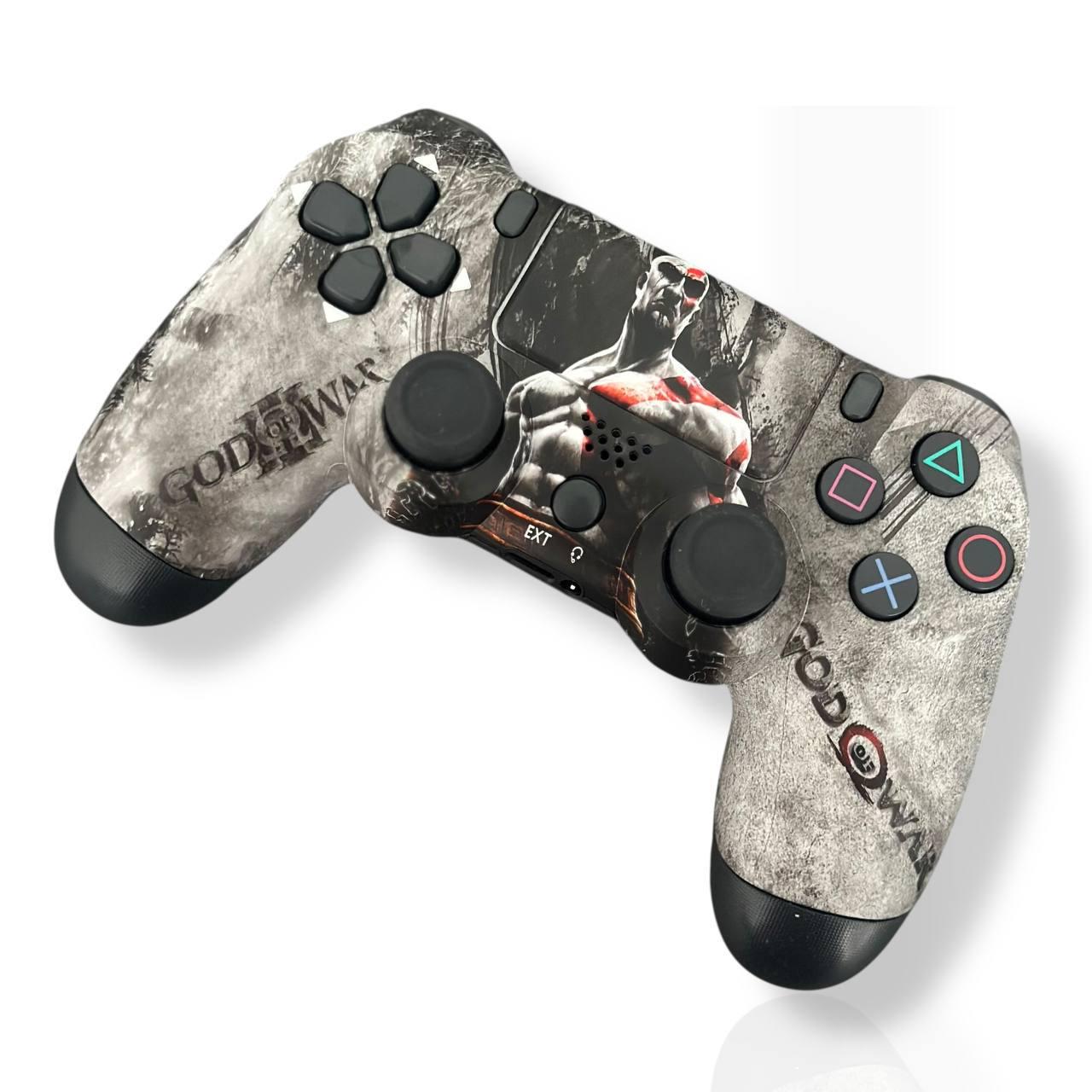 Геймпад для PS4 та ПК Wireless Double-Motor Vibration 4 God Of War Bluetooth бездротовий (RD-00-25/GodOfWar) Геймпад для PS4 та ПК Wireless Double-Motor Vibration 4 God Of War Bluetooth бездротовий (RD-00-25/GodOfWar)
