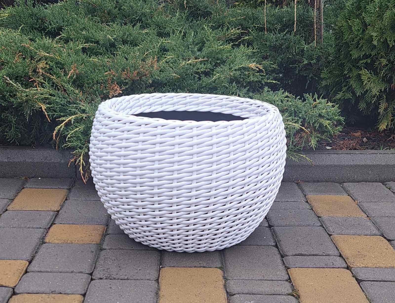 Кашпо из искусственного ротанга 12 л (23949945) - фото 2 Кашпо из искусственного ротанга 12 л (23949945) - фото 2