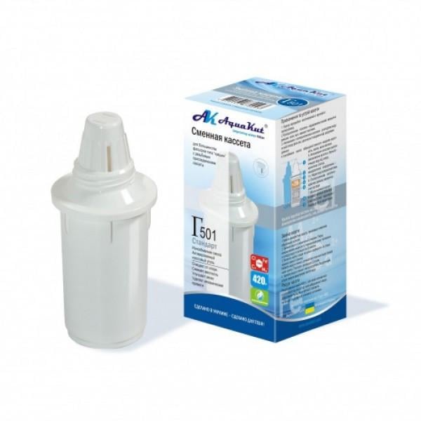 Картридж Aquakut Г-501 Стандарт для кувшина фильтра на кувшин Гейзер (104-201)