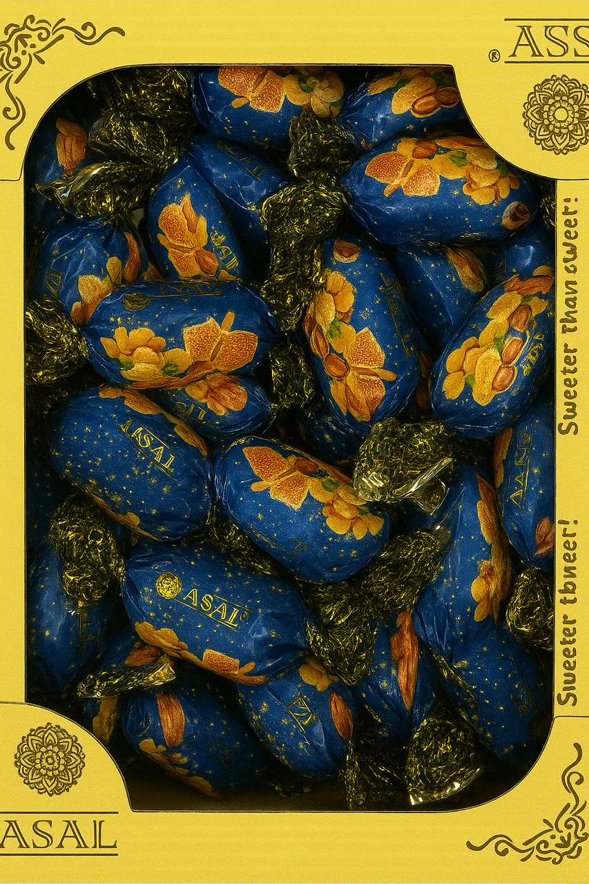 Конфеты Метеорит с арахисом Asal 1 кг