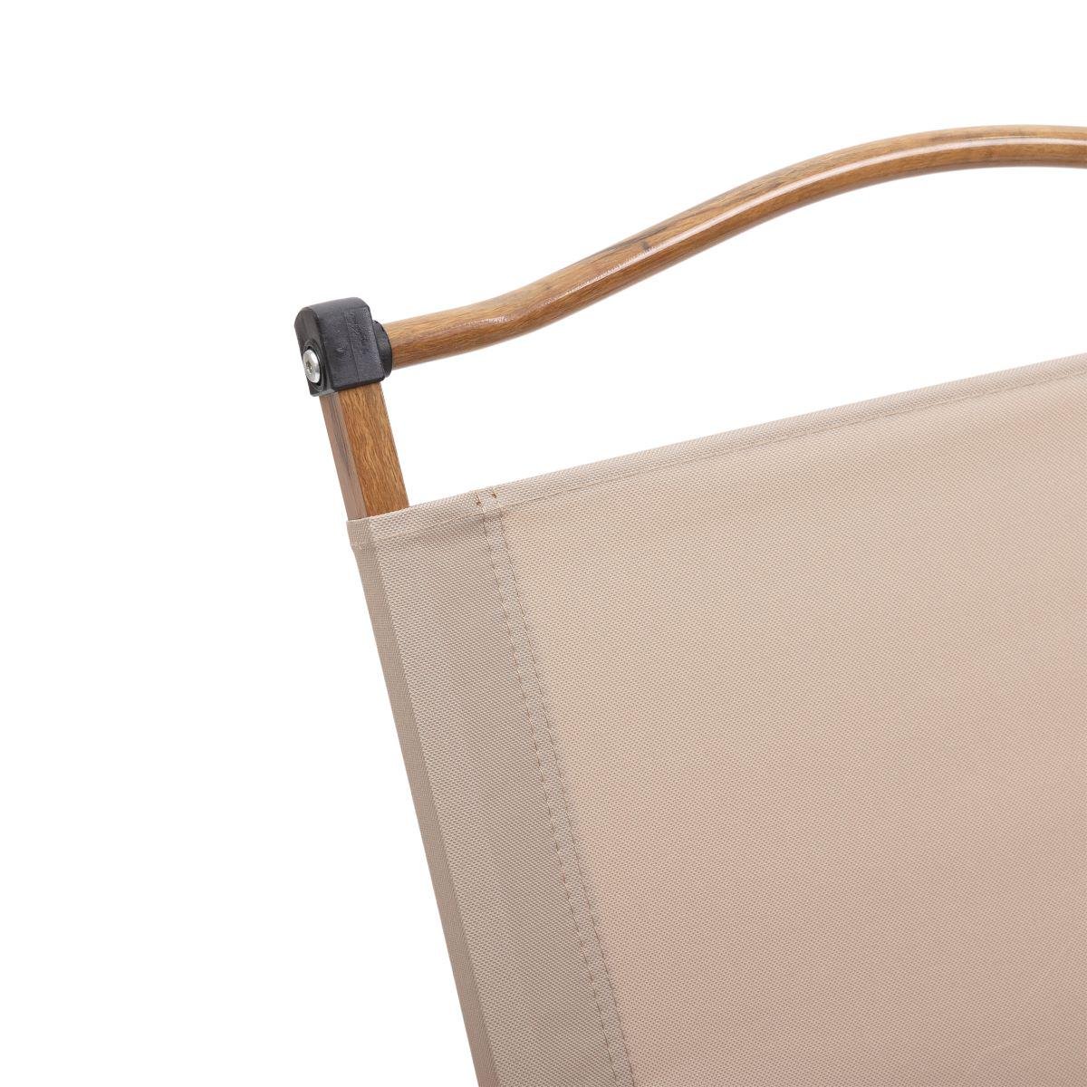 Кресло раскладное туристическое 52×53×77 см Бежевый (HP-SY-1B) - фото 8