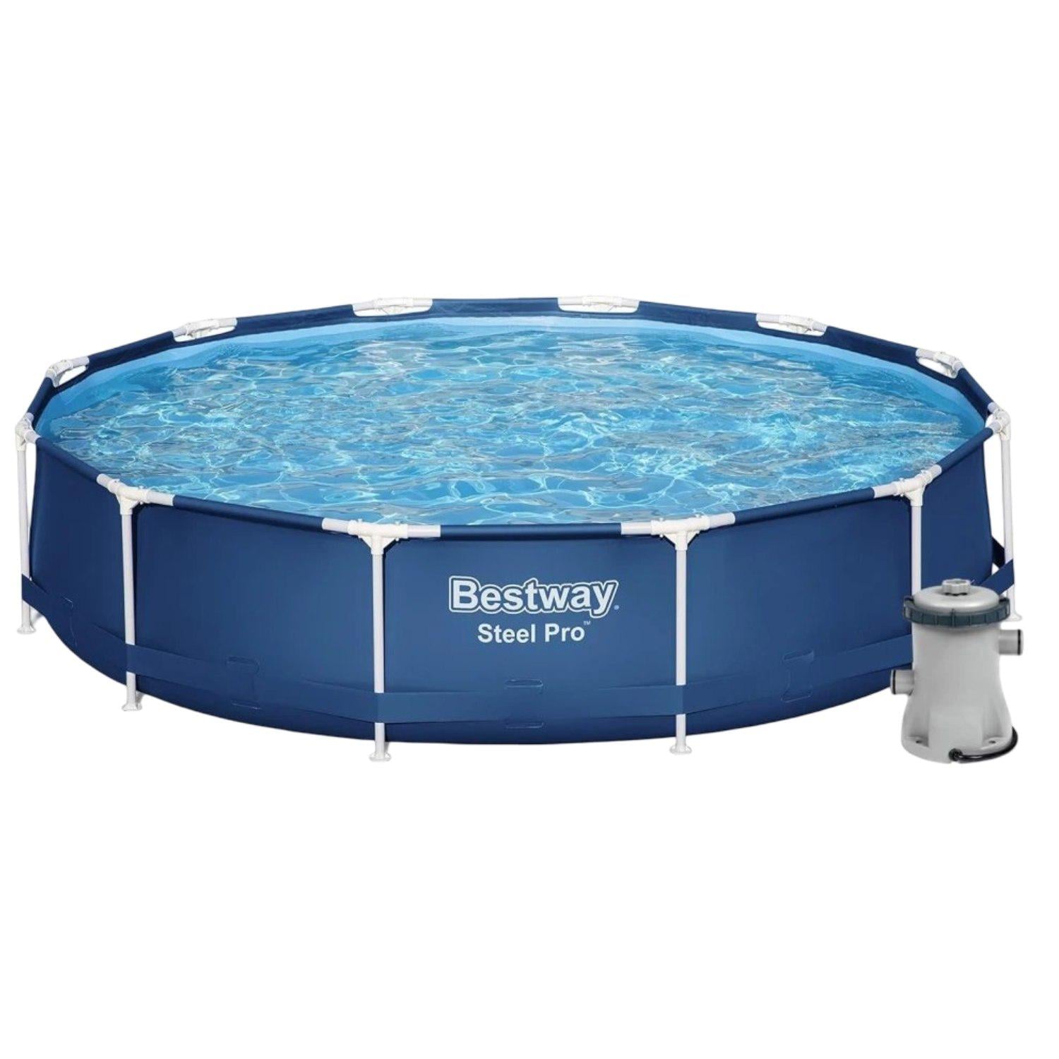 Бассейн каркасный Bestway 56681 круглый 366×76 см 6503 л с фильтр-насосом (35279867)