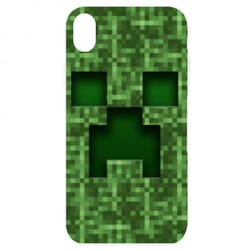 Чехол для iPhone XR Minecraft пиксели
