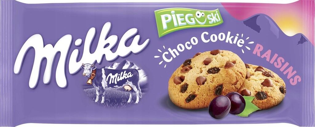 Печиво Milka choco Cookies Raisins 135 г (1764726728)
