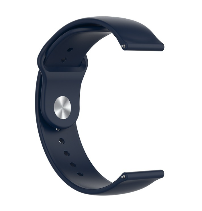 Ремешок CDK Silicone Sport Band 20 мм для Samsung Galaxy Watch4 Classic R890/R895 46 мм Dark blue (011908) - фото 3 Ремешок CDK Silicone Sport Band 20 мм для Samsung Galaxy Watch4 Classic R890/R895 46 мм Dark blue (011908) - фото 3