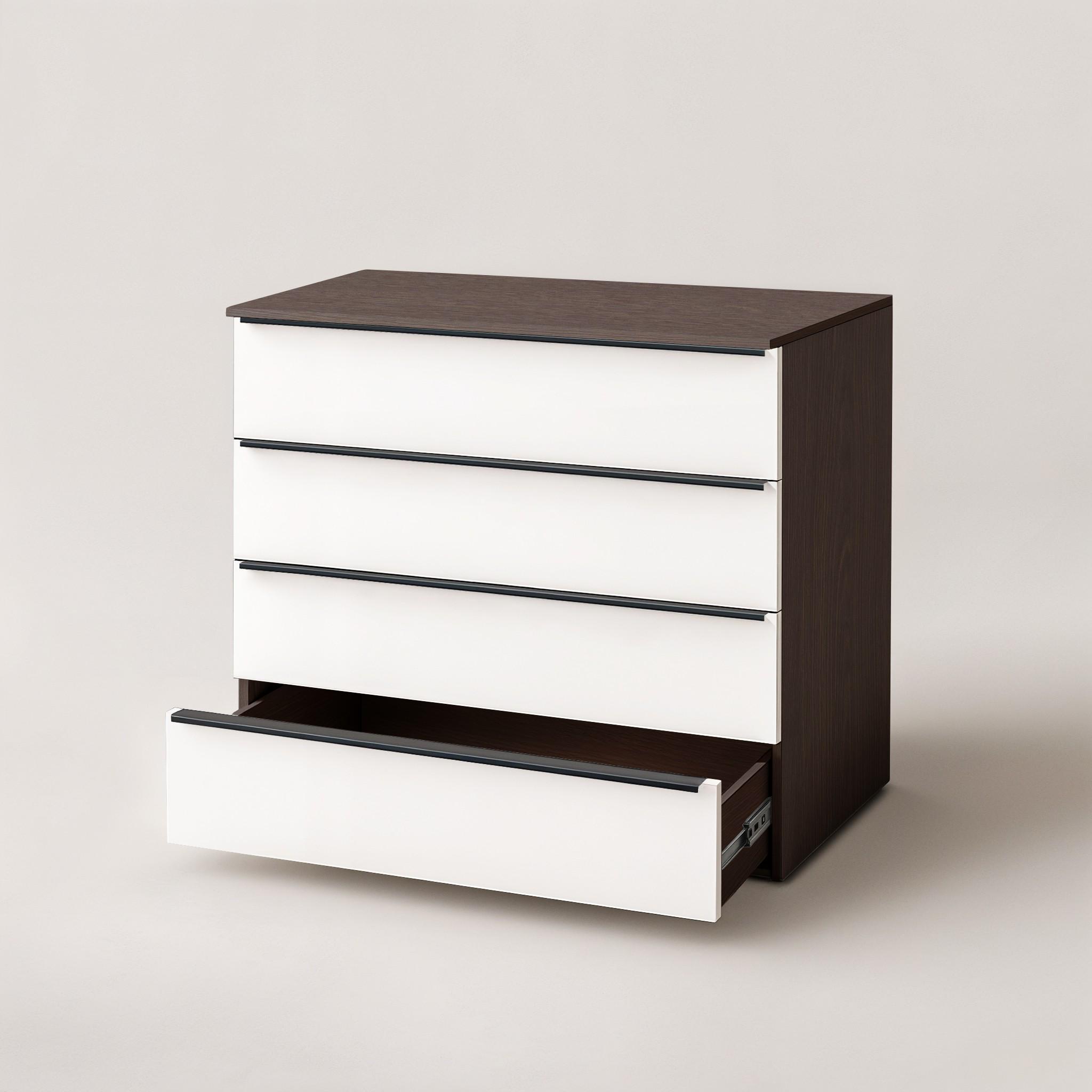 Комод на 4 ящика FTX-4 1000х544х1014 мм Венге Магия/Белый - фото 3